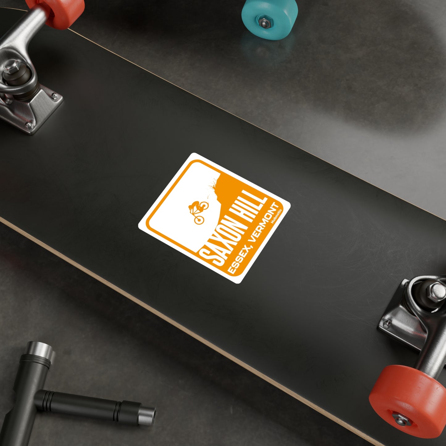 Saxon Hill Full Send Sticker Orange