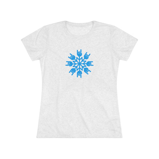 Rock n Roll Snow Women's T