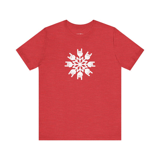 Rock n Roll Snow Unisex T