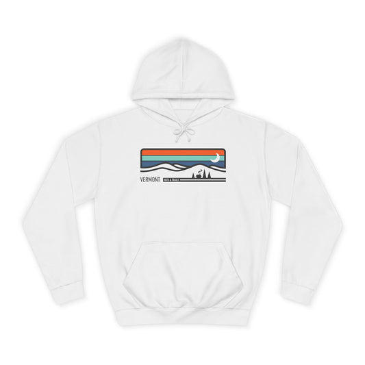 Vermont Huts and Trails Skyline Hoodie