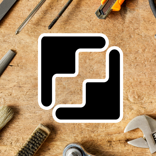 FTW Black on White Sticker