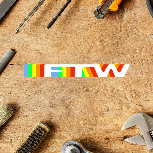 FTW Rainbow Sticker
