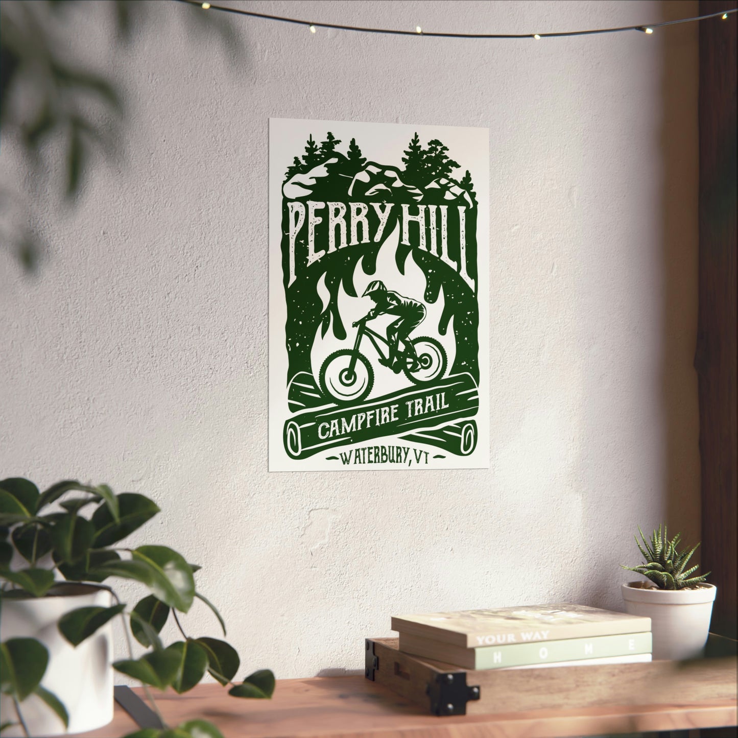 Perry Hill Campfire Poster