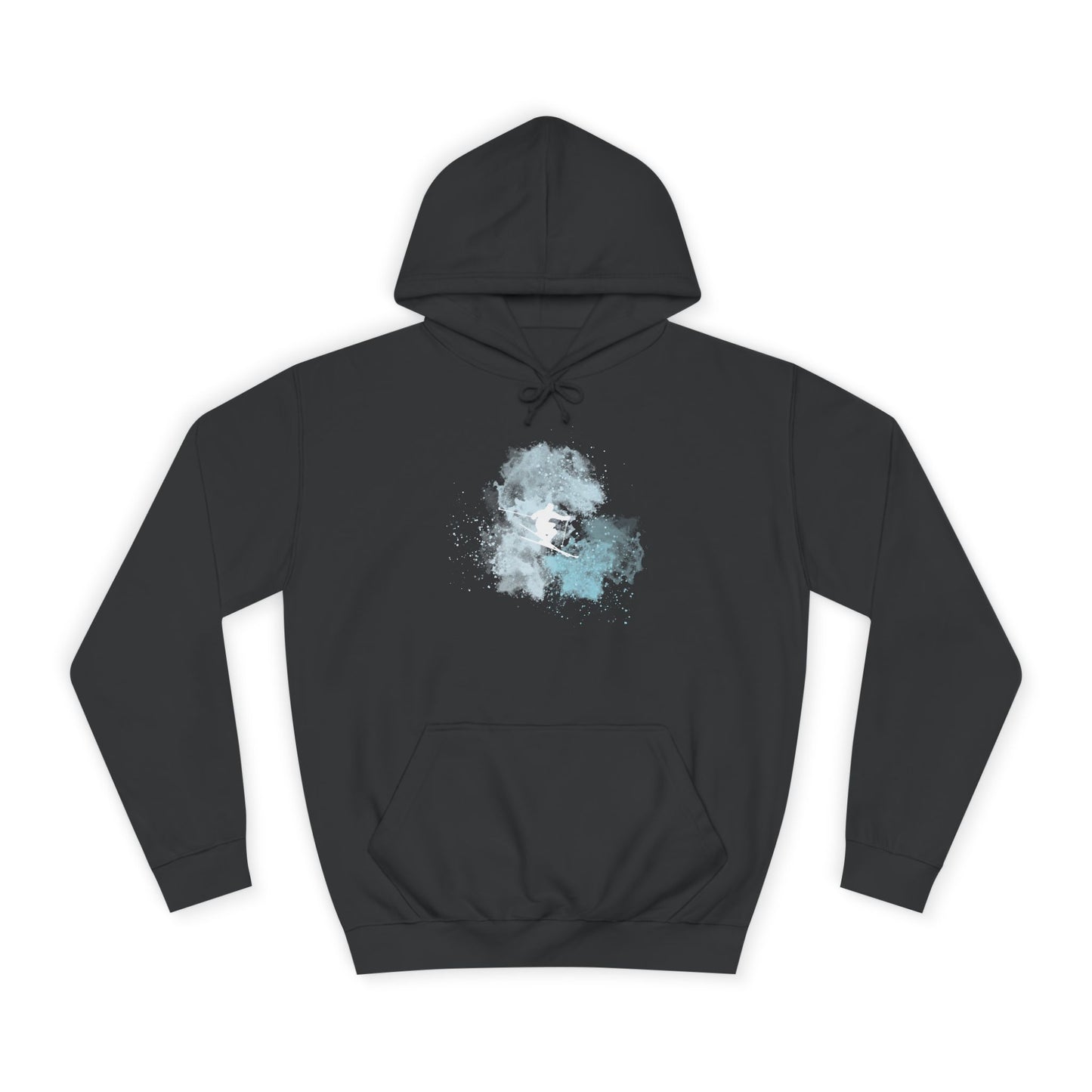 Powder Day Skier Hoodie