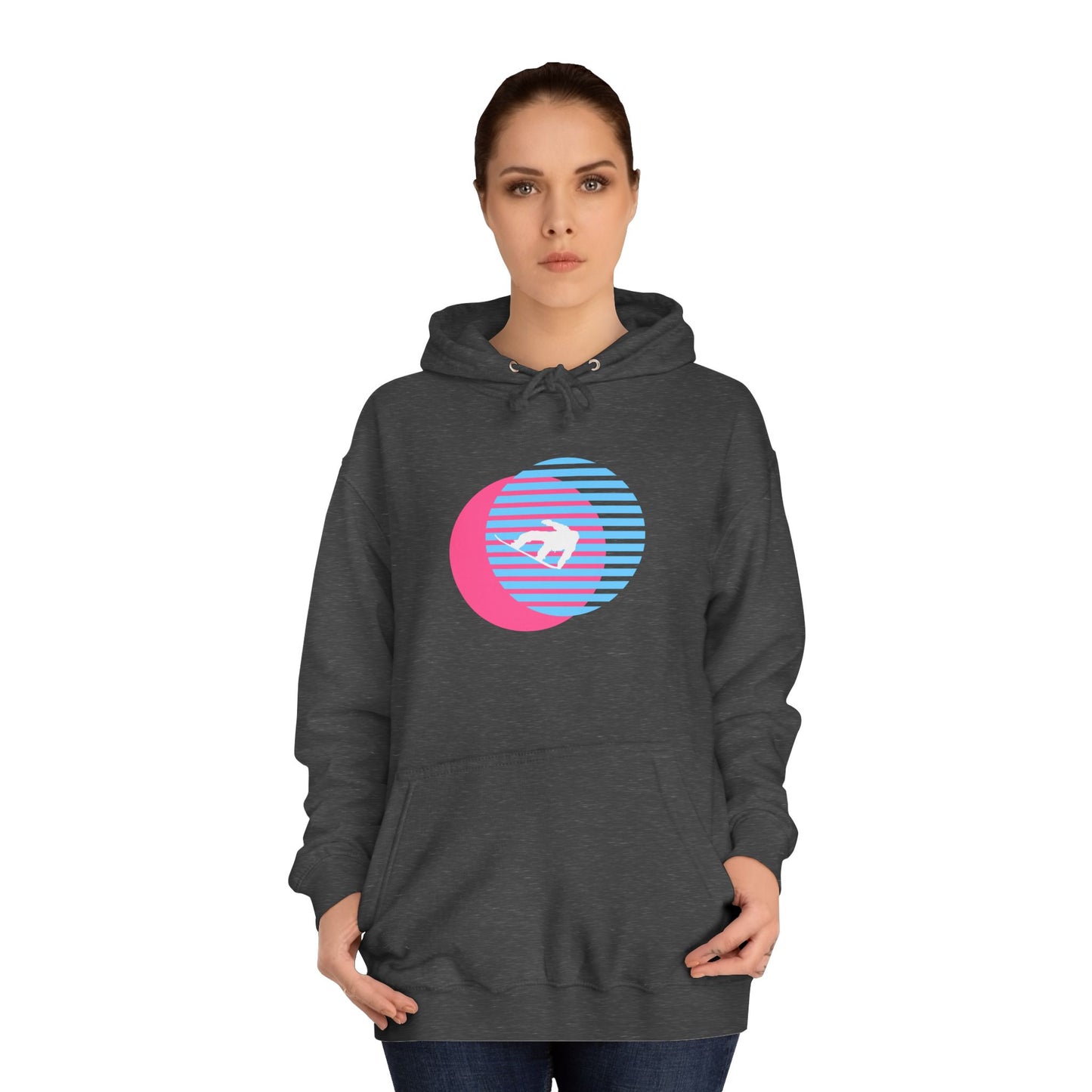 Retro Snowboard Hoodie
