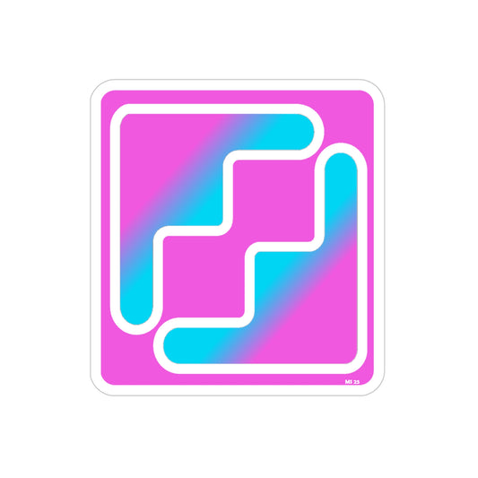 FTW Purple Birds Sticker