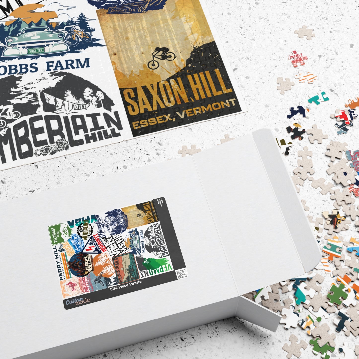 Vermont MTB Bike Trail Puzzle