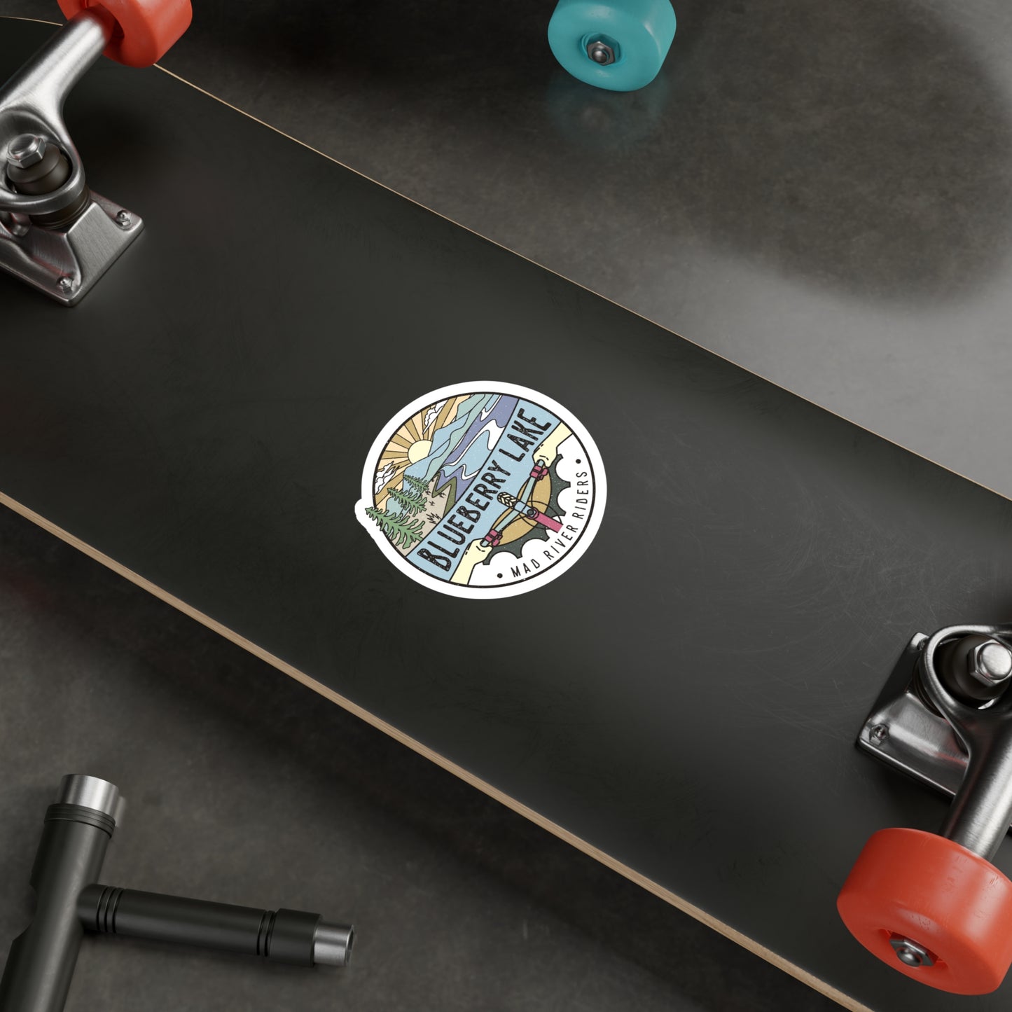 Blueberry Lake Sticker