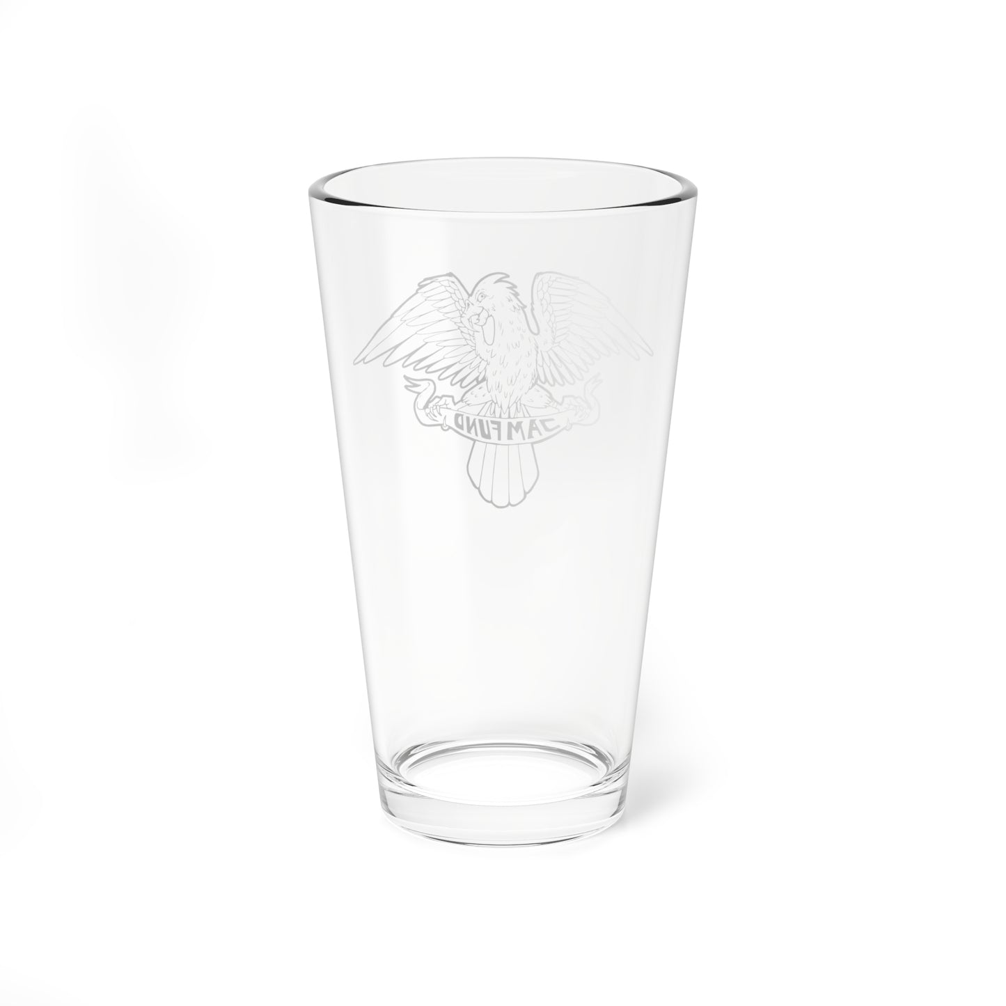 Grand Fundo Jambird Pint Glass