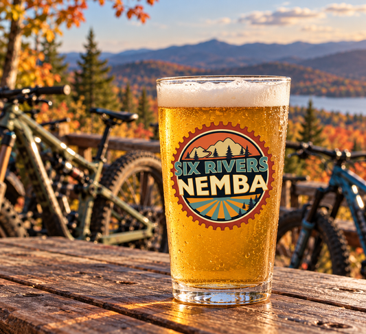 Six Rivers Pint Glass