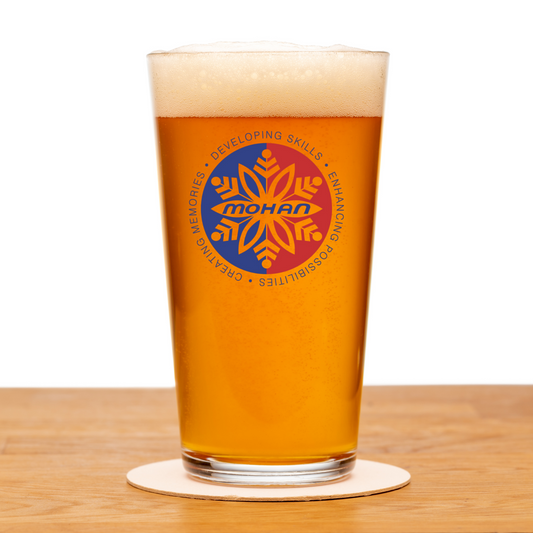 Mohan Pint Glass
