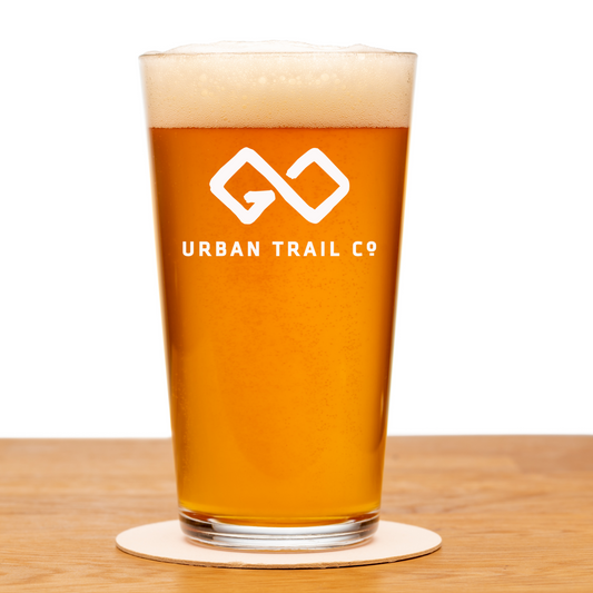 Urban Trail Co. Pint Glass