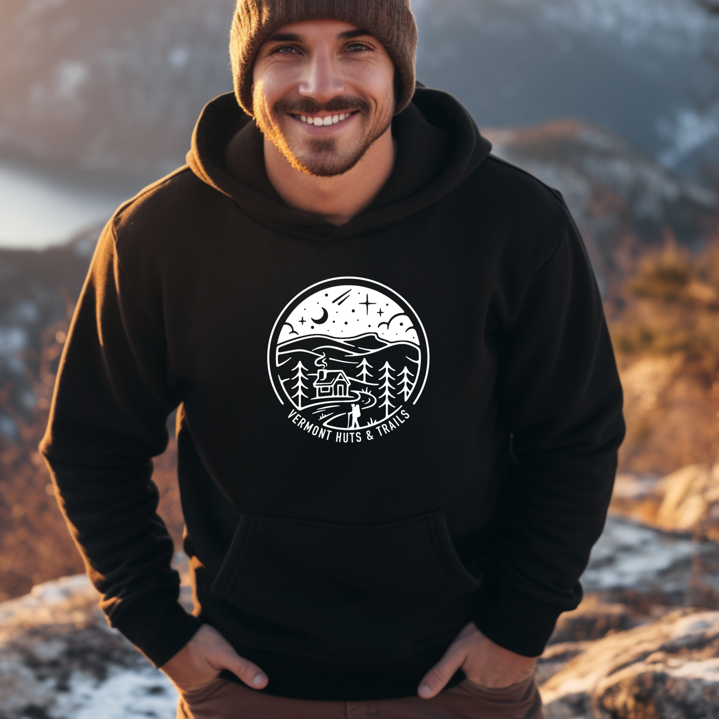 Vermont Huts and Trails Getaway Hoodie