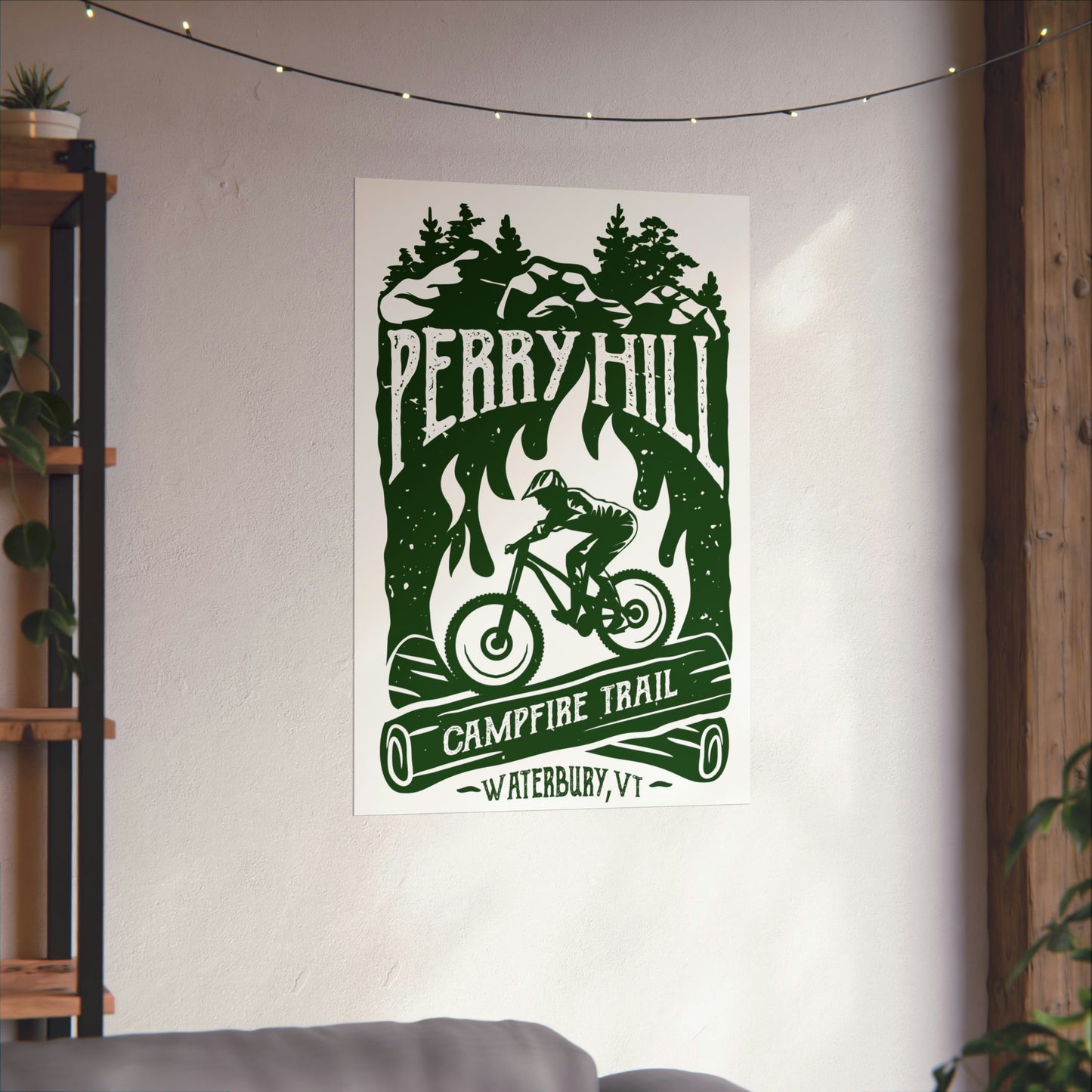 Perry Hill Campfire Poster