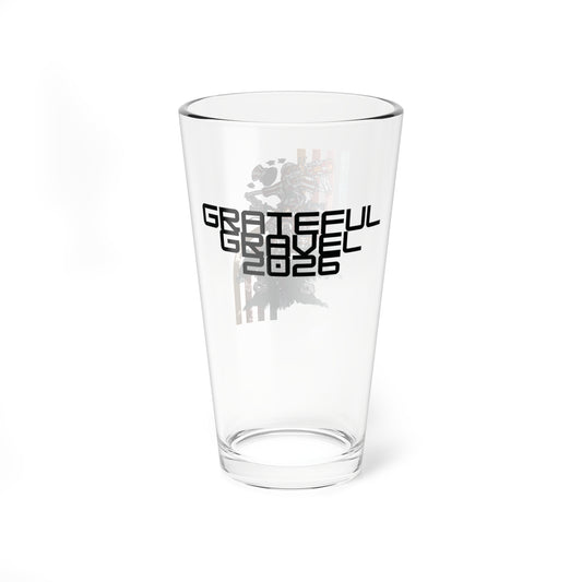 Grateful Gravel Pint Glass