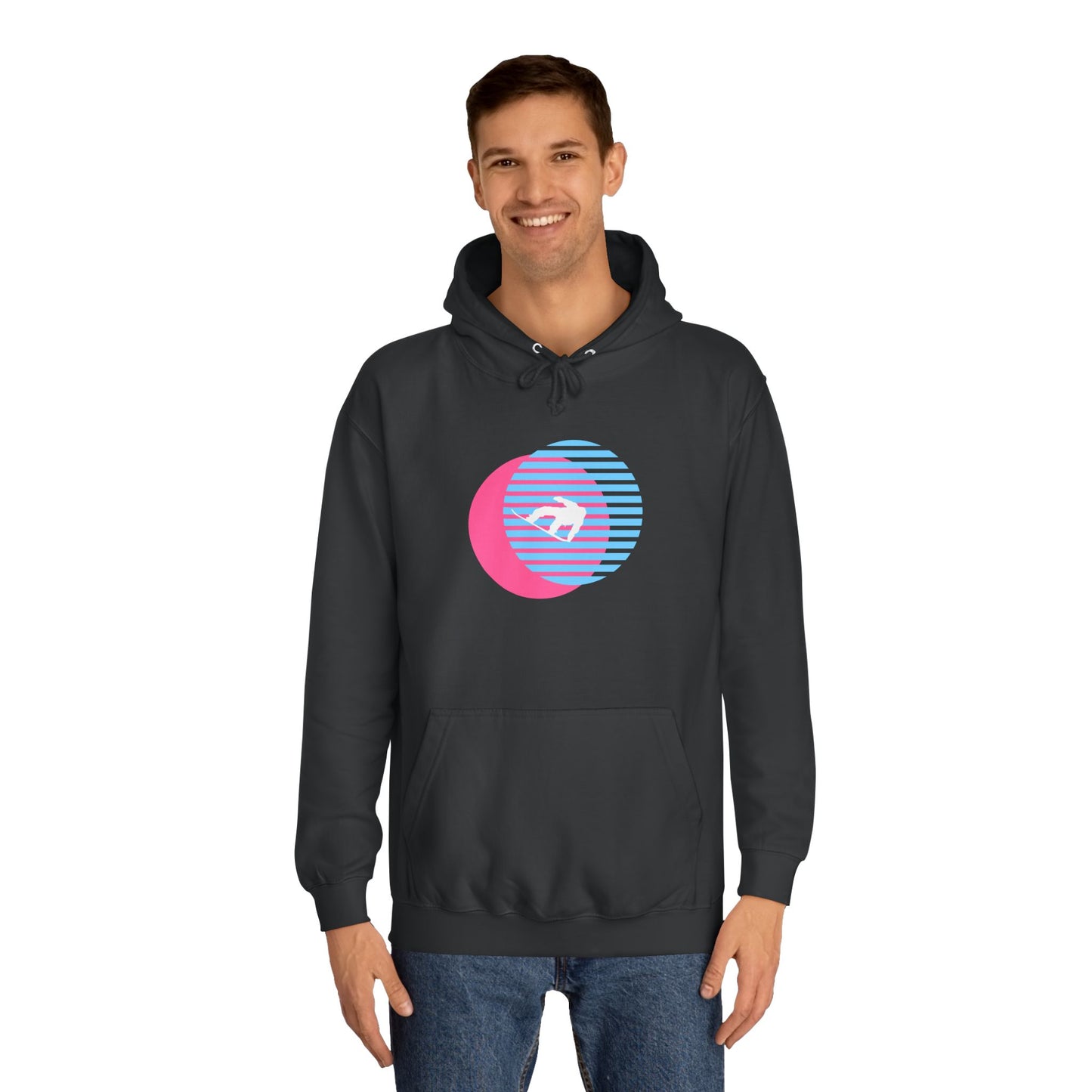 Retro Snowboard Hoodie