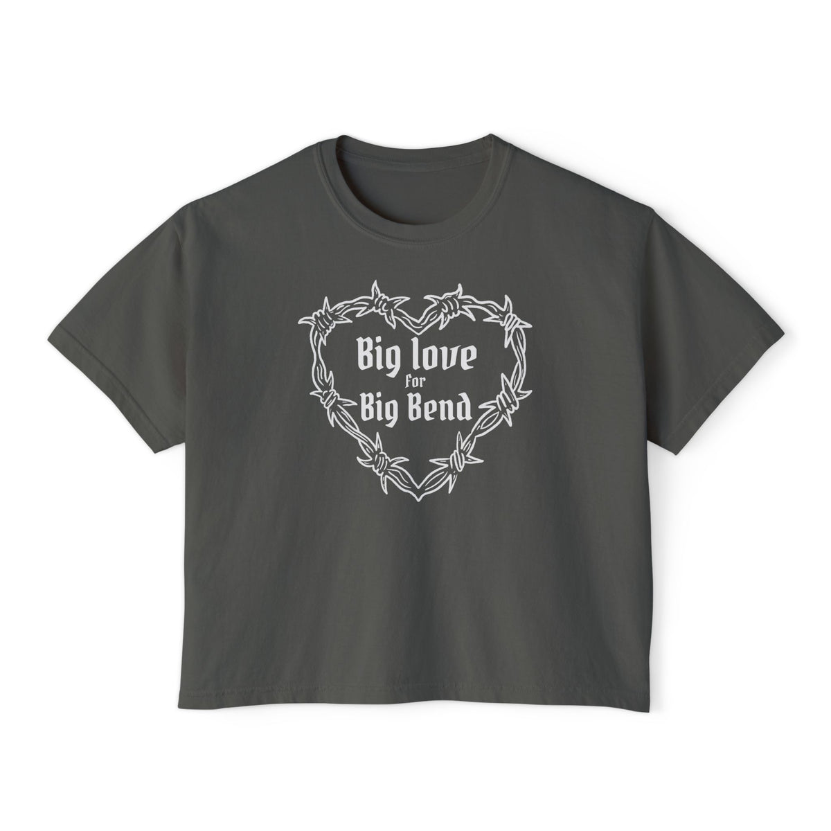 Big Love for Big Bend Cropped Tee