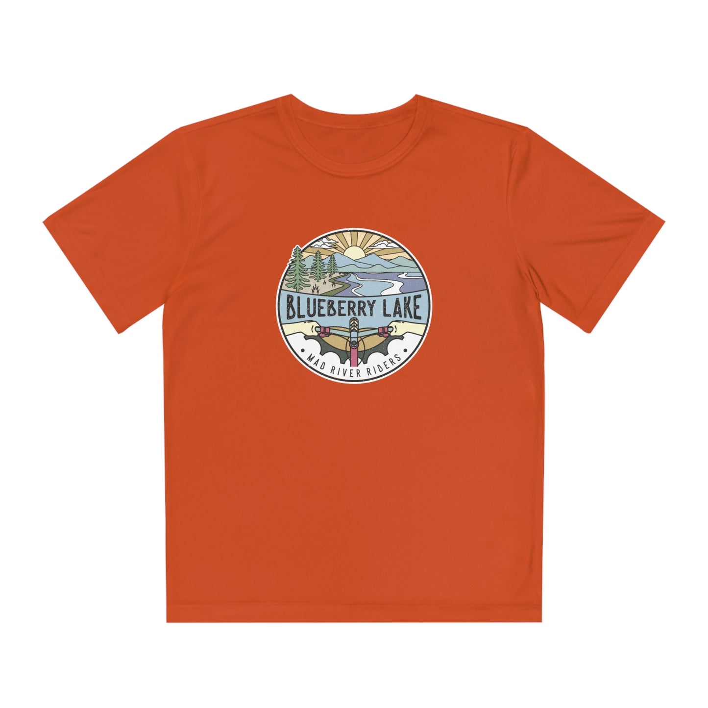 Blueberry Lake Sunrise Kid's Jersey T