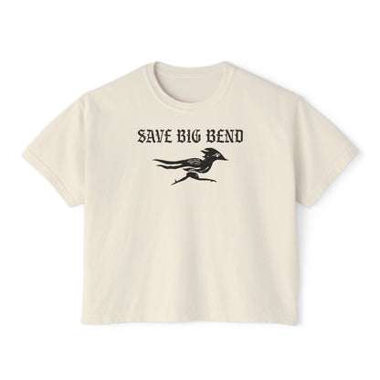 Save Big Bend Cropped Tee