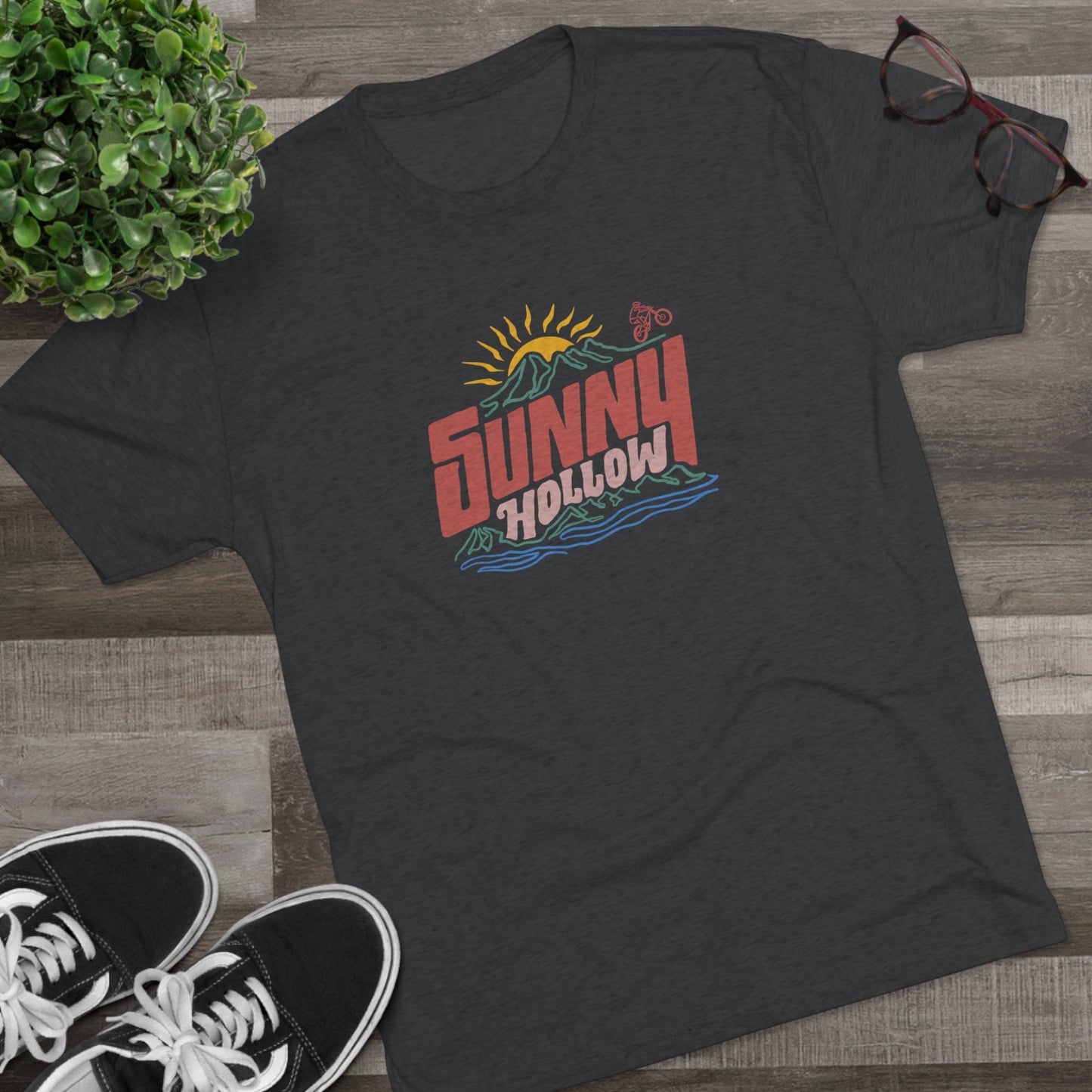 Sunny Hollow Unisex Wheelie T