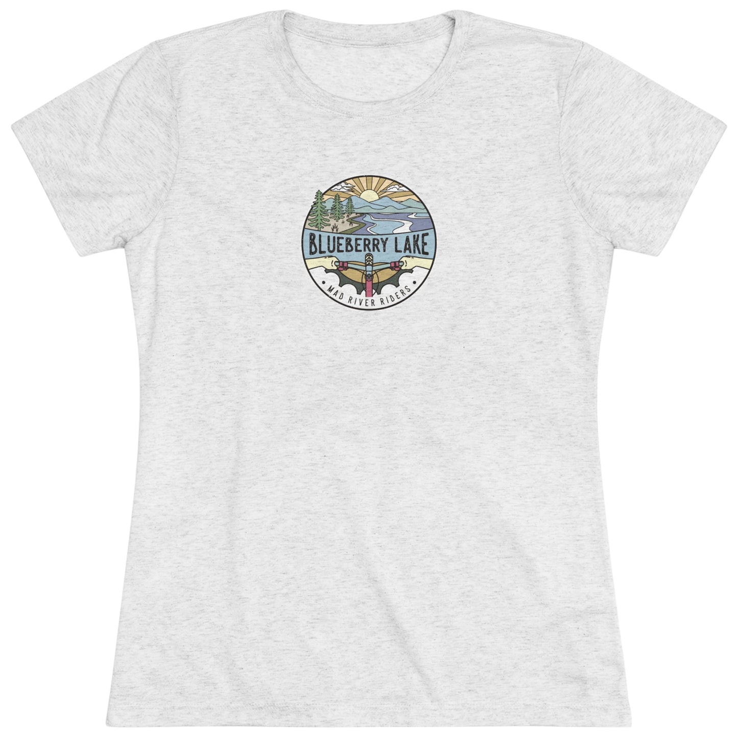 Blueberry Lake Sunrise Women's T