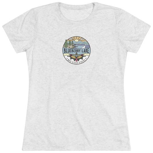 Blueberry Lake Sunrise Women's T