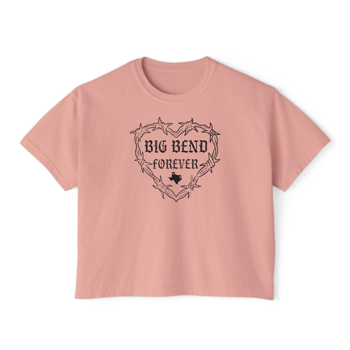 Big Bend Forever Heart Cropped Tee