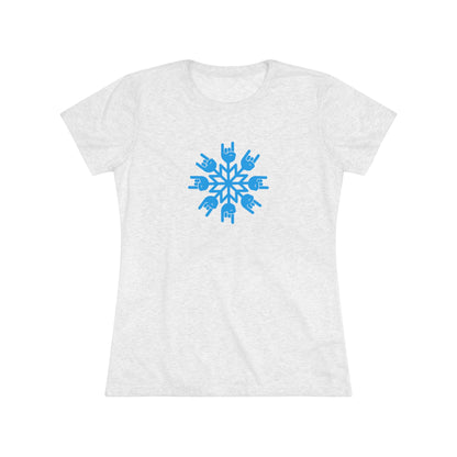 Rock n Roll Snow Women's T
