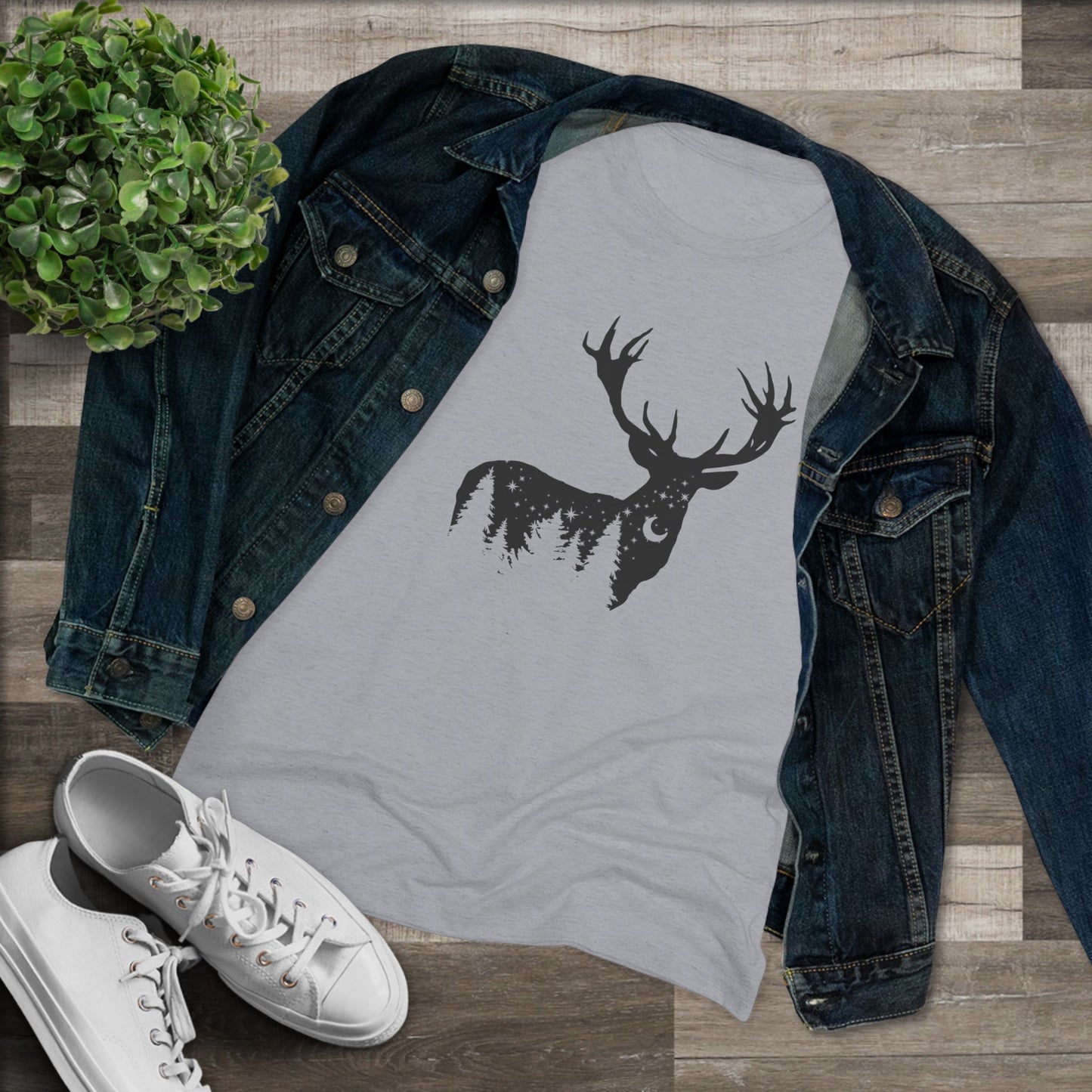 Deer Moon Women's T