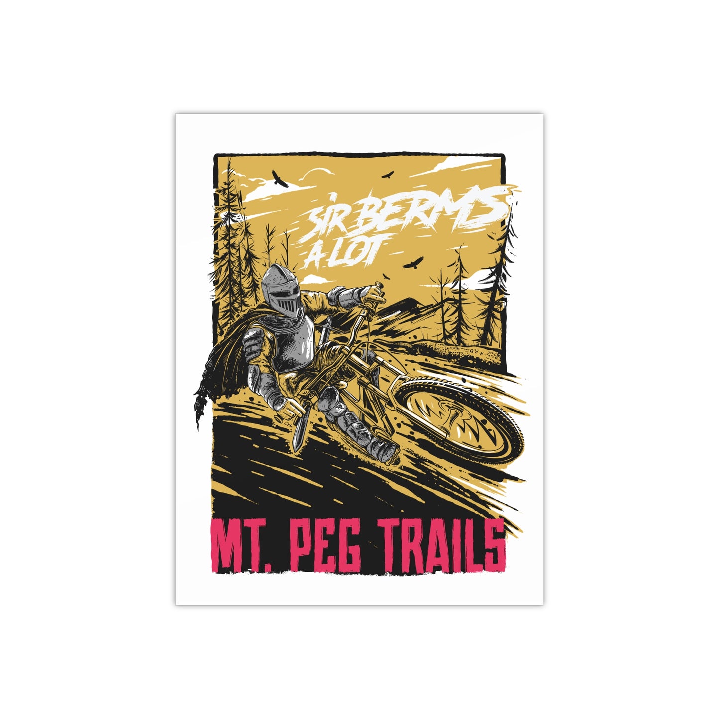 Mt. Peg Sir Berms a Lot Poster