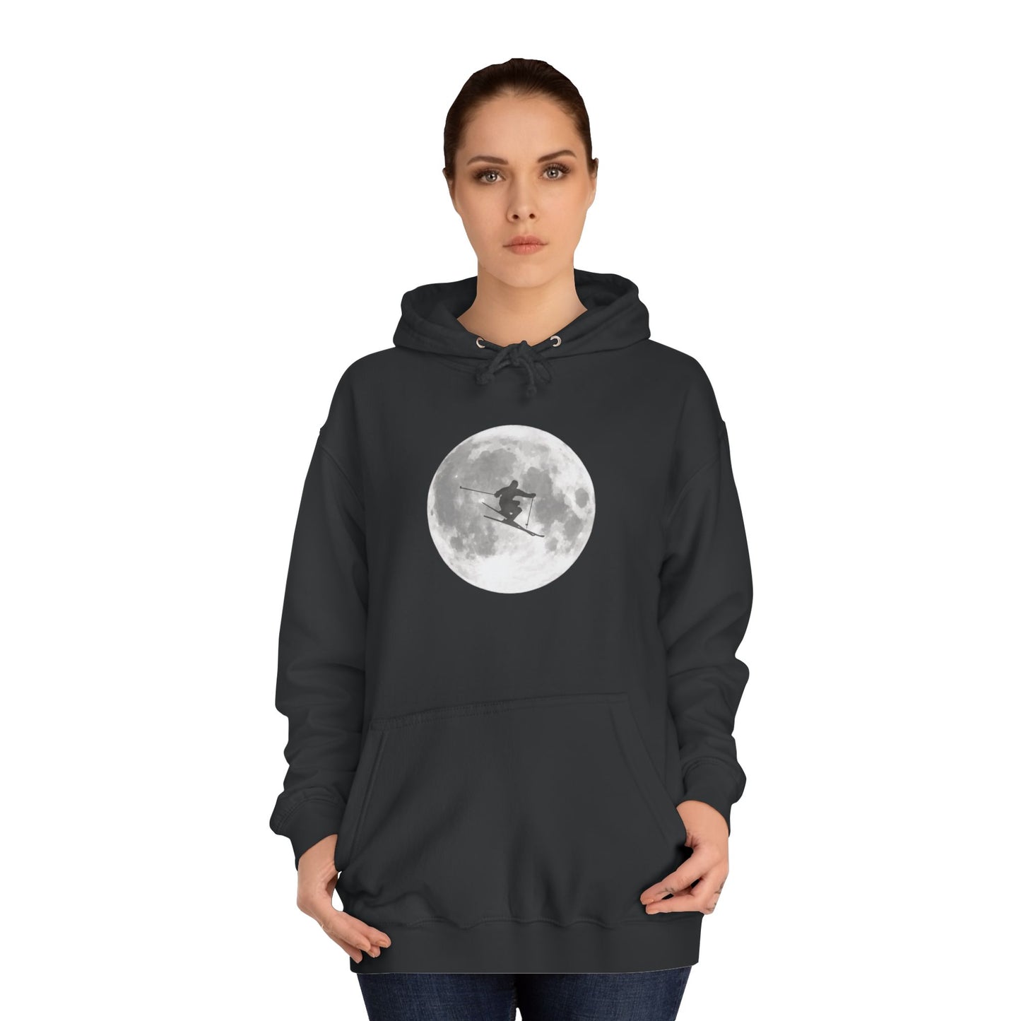 Moon ski hoodie
