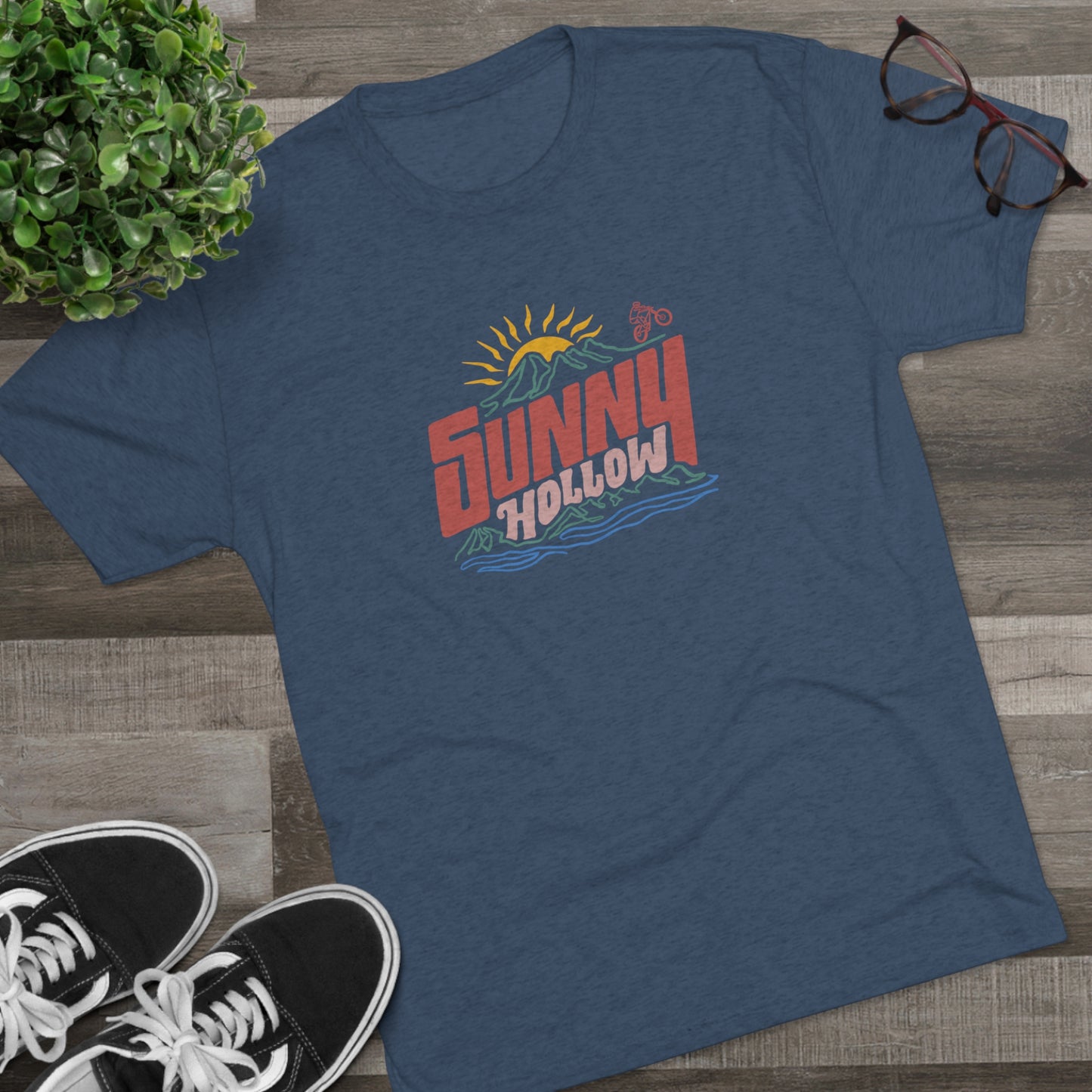 Sunny Hollow Unisex Wheelie T
