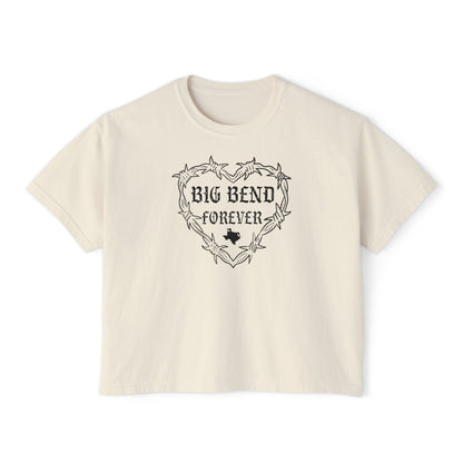 Big Bend Forever Heart Cropped Tee