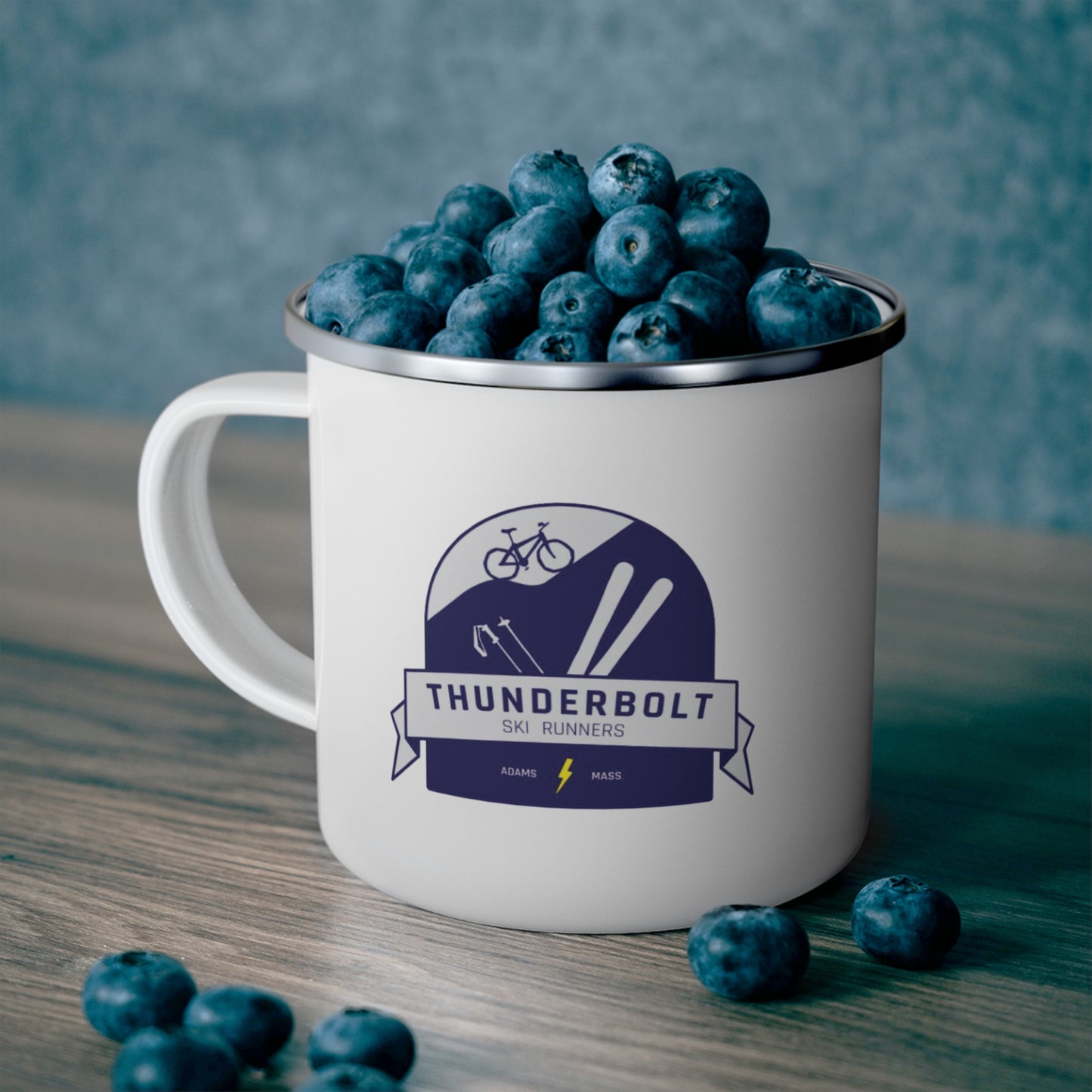 Thunderbolt Ski Runners Camping Mug