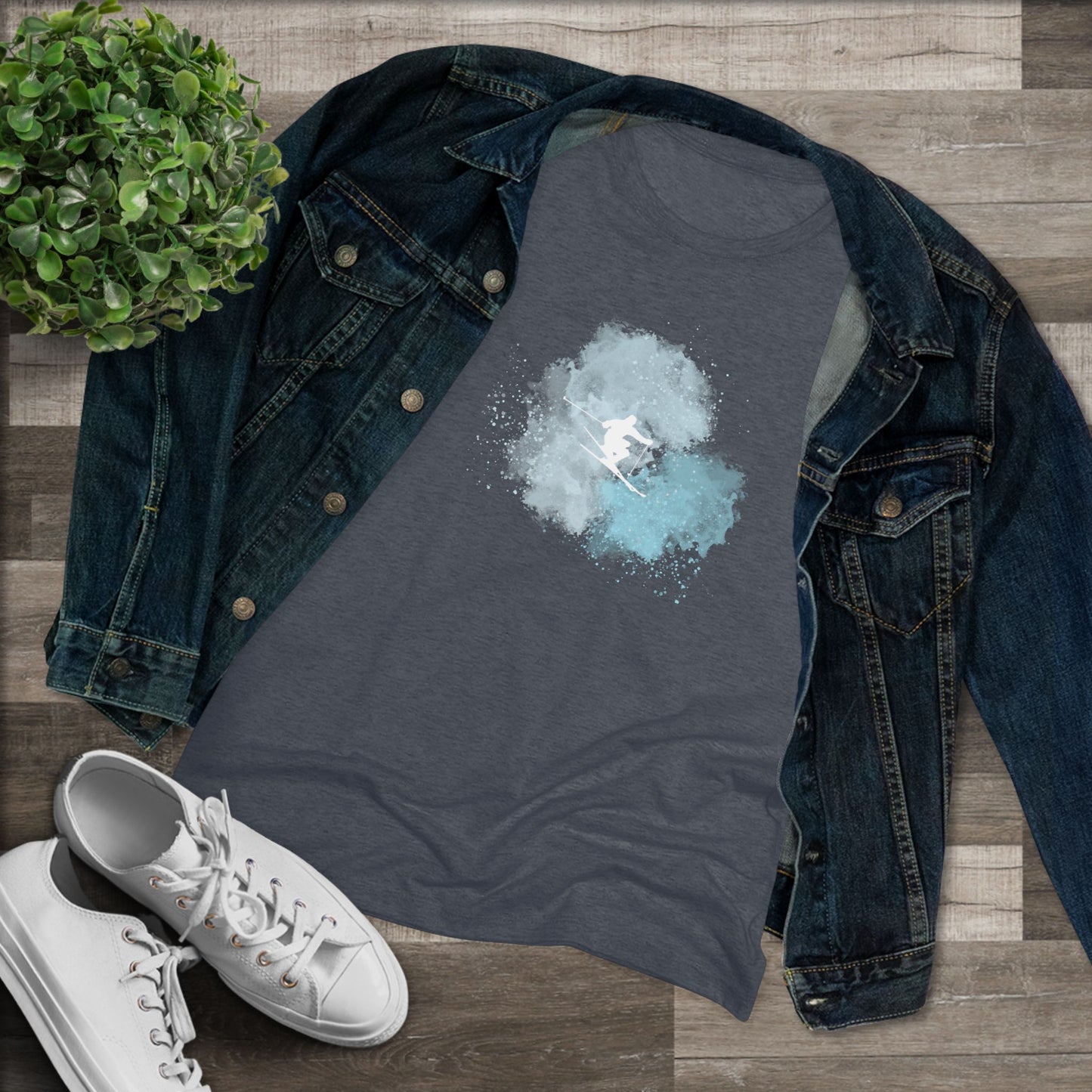 Powder Day Skier Women's T