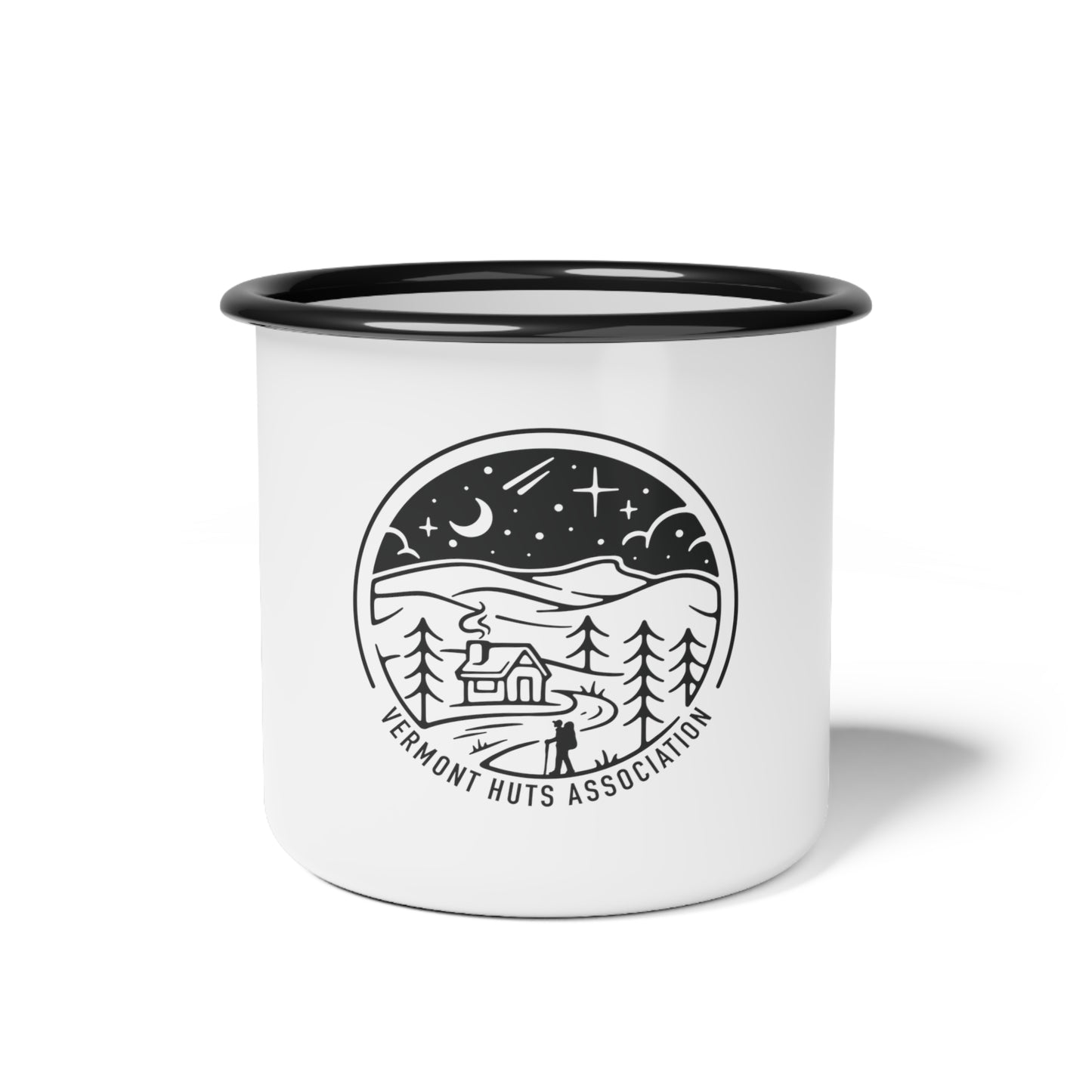 Vermont Huts Camping Mug