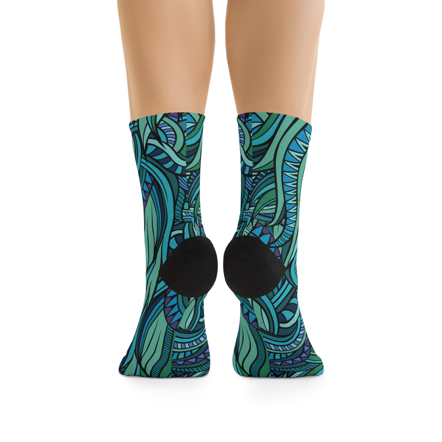 Dragon's Tail Cycling Socks