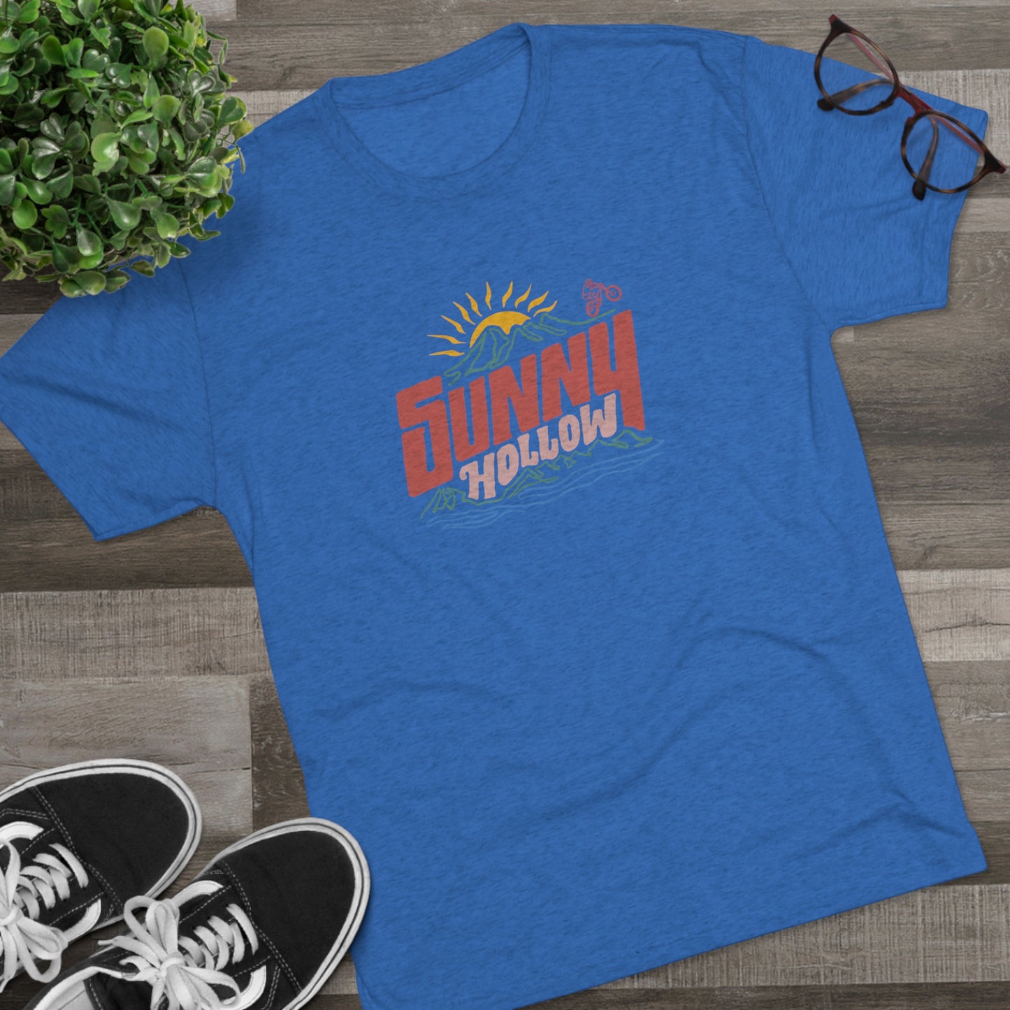 Sunny Hollow Unisex Wheelie T