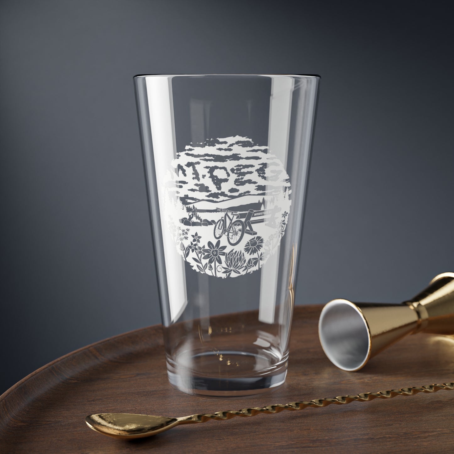 Mt. Peg Pint Glass