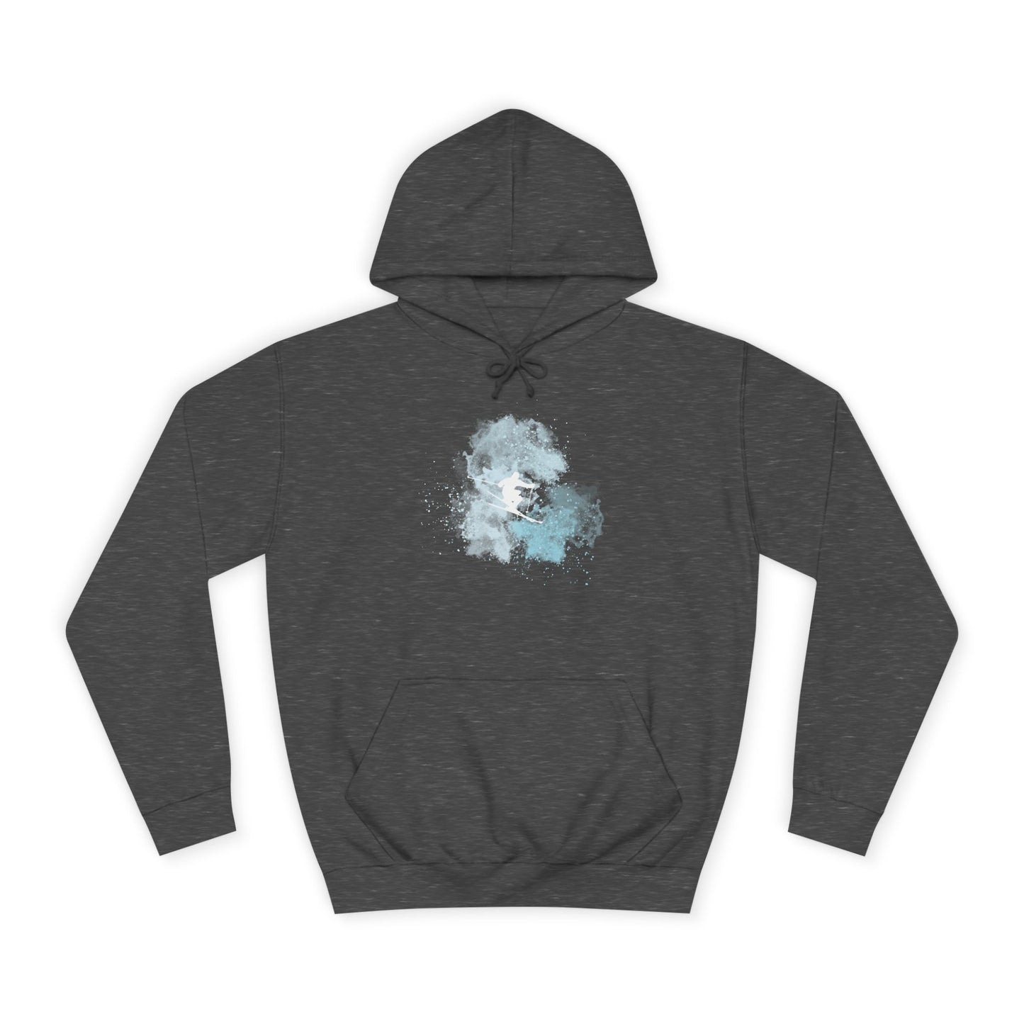 Powder Day Skier Hoodie