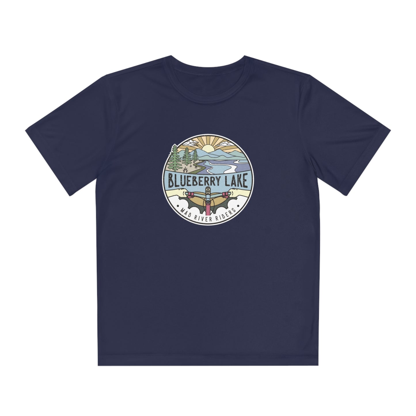 Blueberry Lake Sunrise Kid's Jersey T