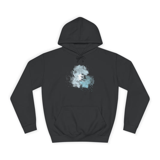Powder Day Skier Hoodie