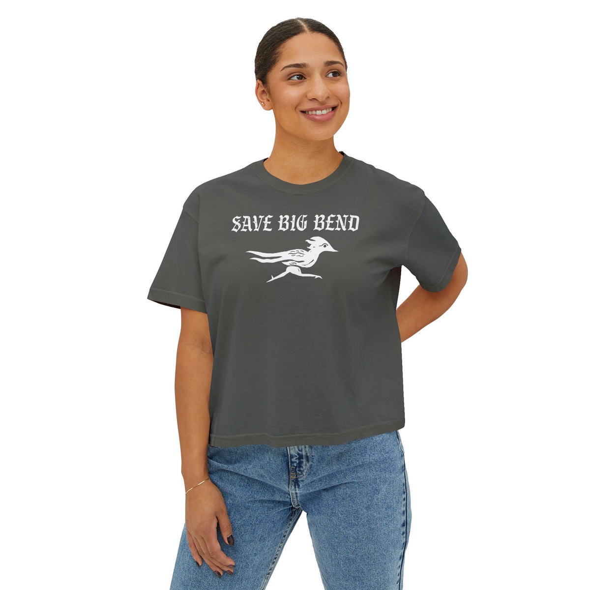 Save Big Bend Cropped Tee