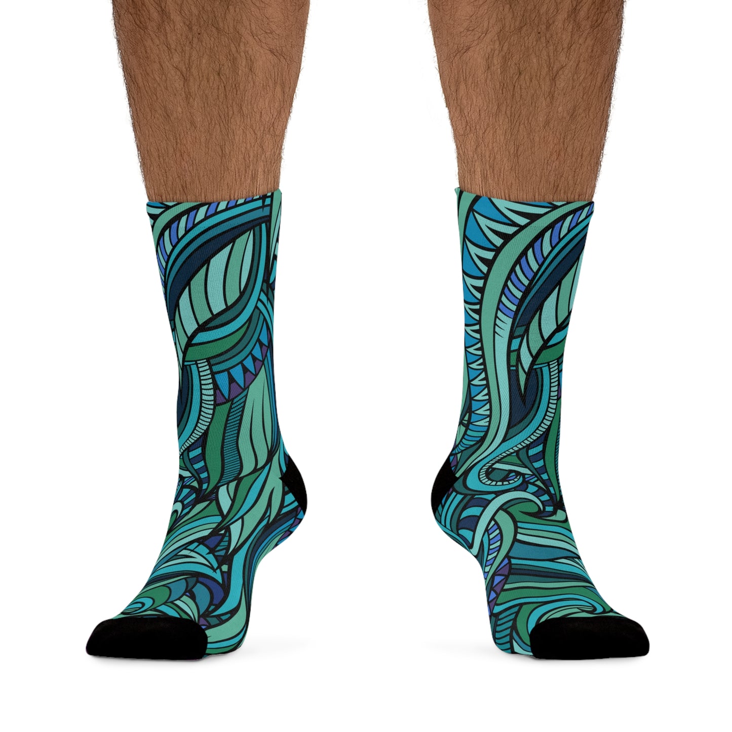 Dragon's Tail Cycling Socks