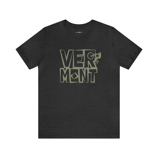 Vermont Typo Unisex T