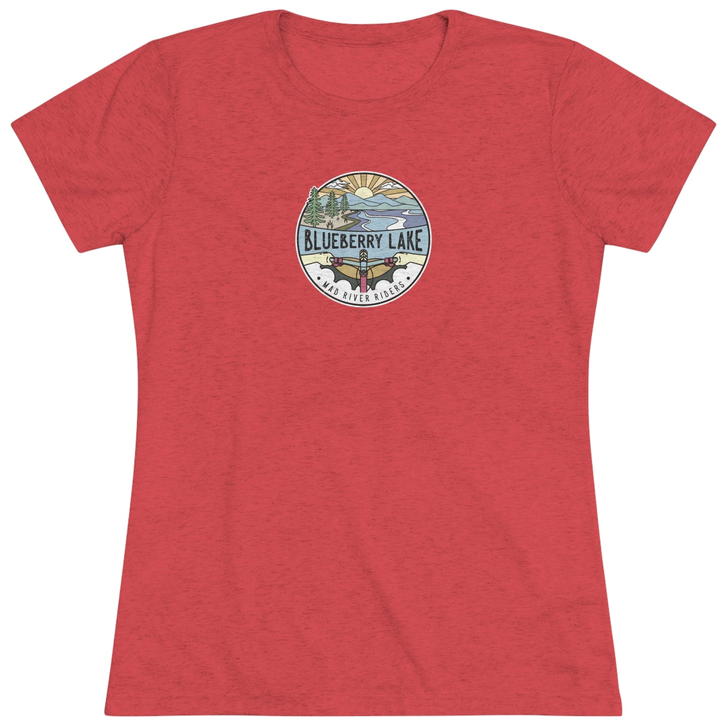 Blueberry Lake Sunrise Women's T