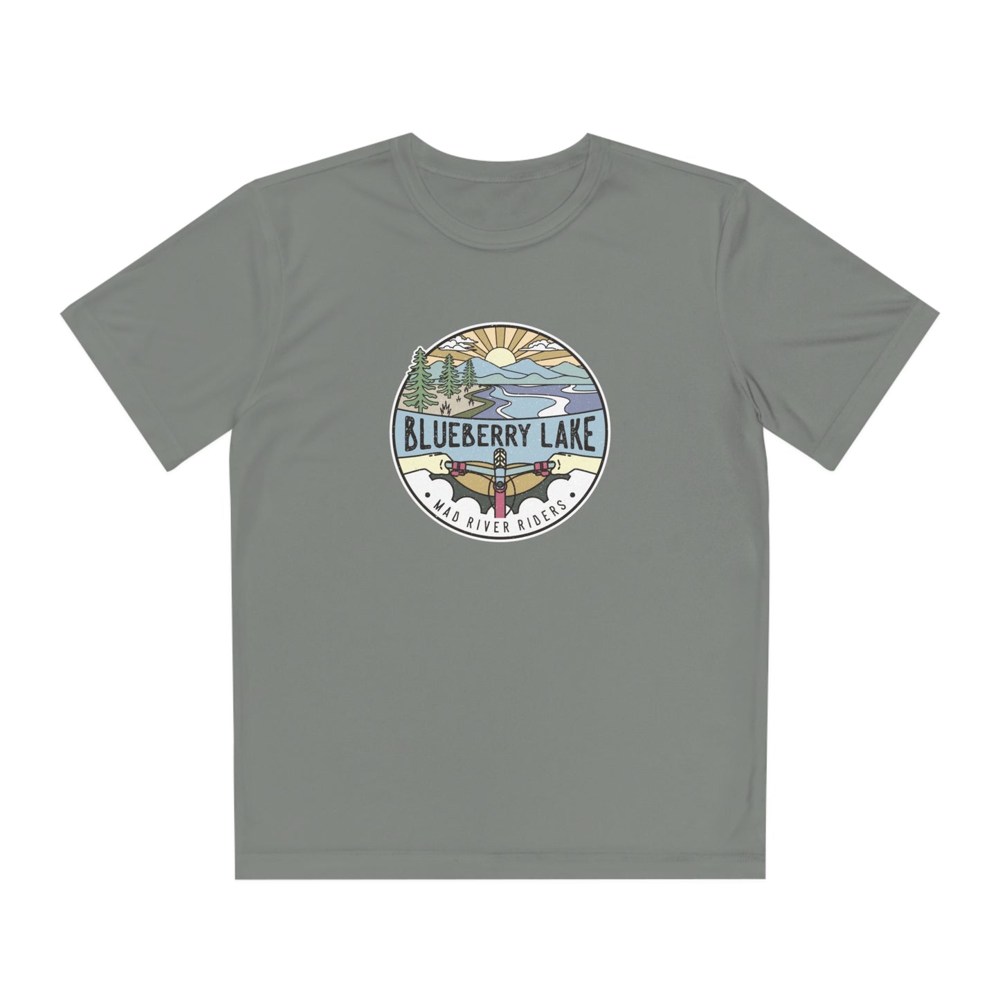 Blueberry Lake Sunrise Kid's Jersey T
