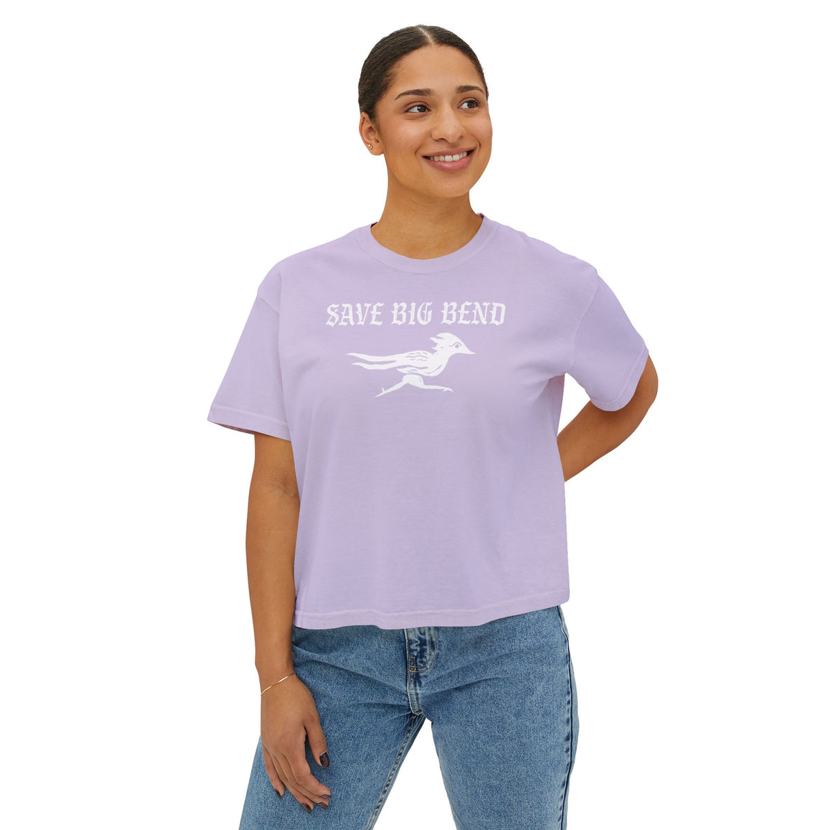 Save Big Bend Cropped Tee