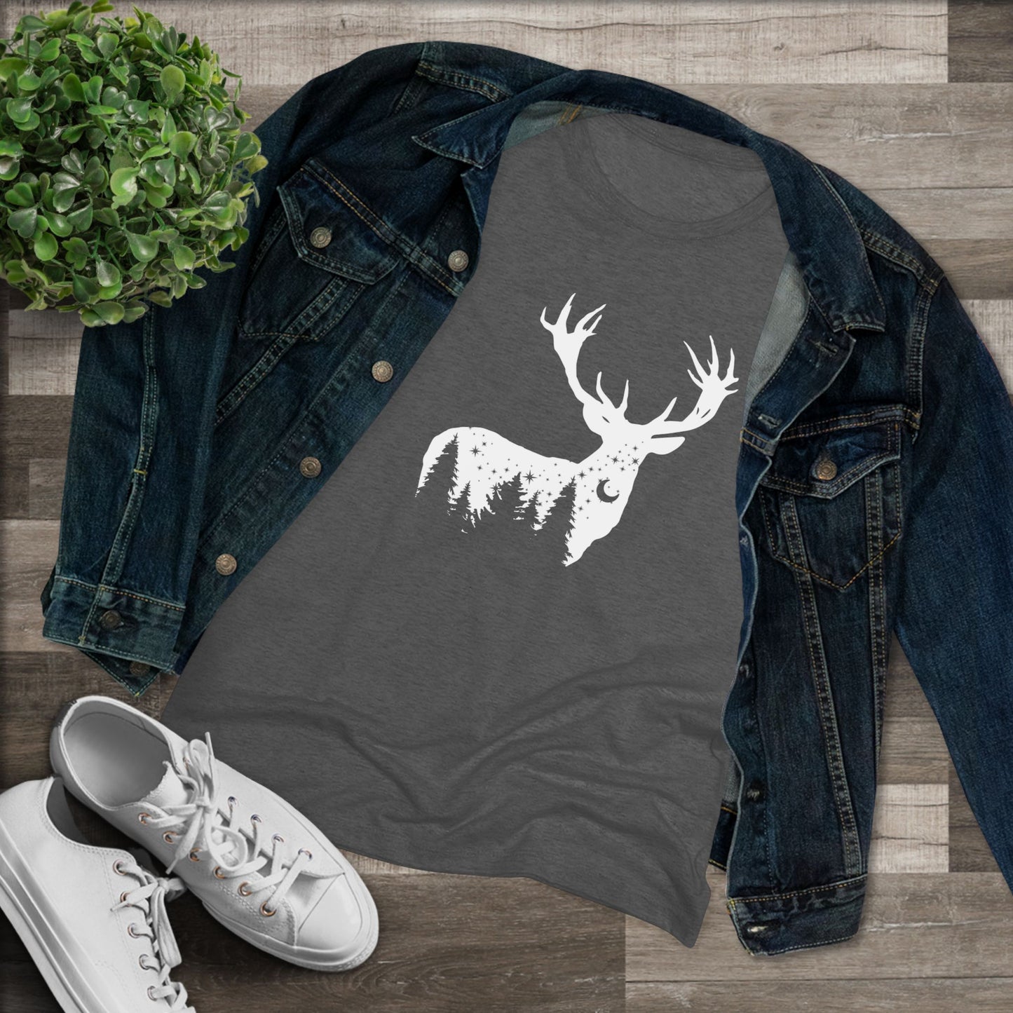 Deer Moon Women's T