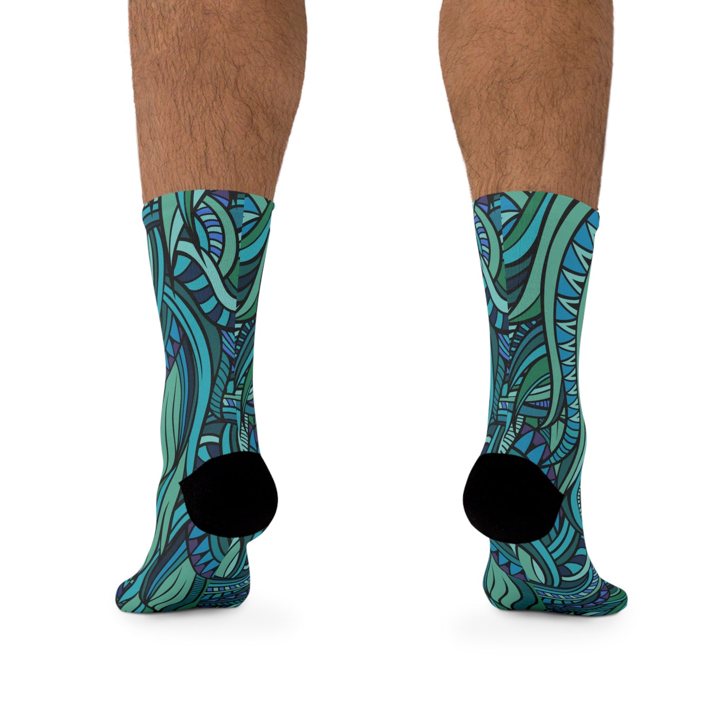 Dragon's Tail Cycling Socks